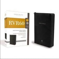 Biblia RVR1960 edición portátil con cierre