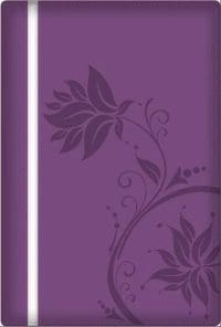 Biblia RV1960 mujer conforme al corazón de Dios morado