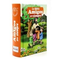 Biblia TLA amigos por siempre naranja tapa dura