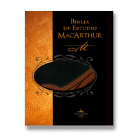 Biblia de estudio RVR60 MacArthur piel