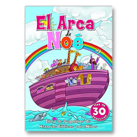 Libro de pegatinas el arca de Noé. Paquete