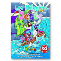 Libro de pegatinas los milagros de Jesús. Paquete