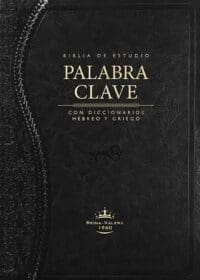 Biblia de estudio RVR60 Palabra clave - Negro