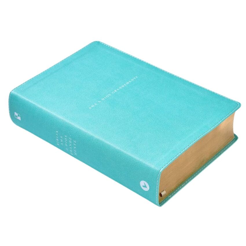 Biblia NBLA Ama a Dios grandemente turquesa IP TG - Imagen 2