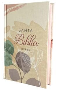 Biblia Manual Flores Beige RVR1960 Tapa Dura