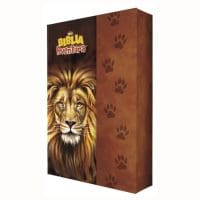 Biblia Aventura León con imán NBLA
