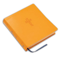 Biblia RV60 QR Principios para vivir naranja