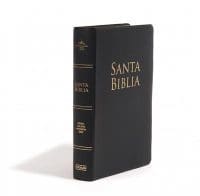 Biblia RV1960 Letra Grande Manual Vinilo Negro