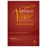 Biblia de estudio RV1960 diario vivir LG tapa dura
