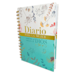 Diario Mujer Conforme al Corazón de Dios tapa dura espiral