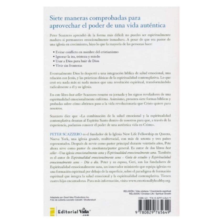 Libro Espiritualidad emocionalmente sana - Peter Scazzero - Imagen 3