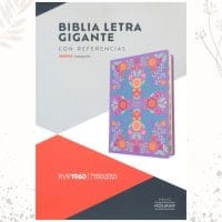 Biblia floreada RVR1960 14 puntos