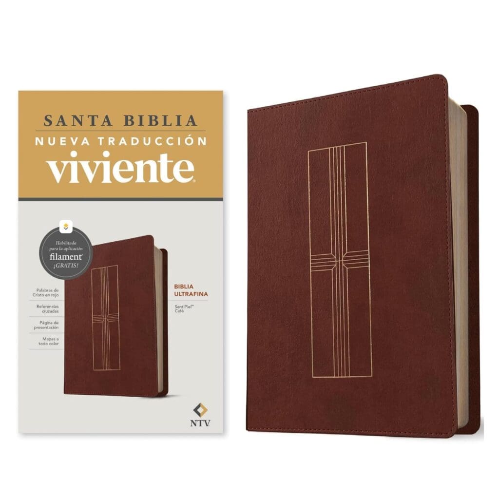 Biblia con Filament NTV café