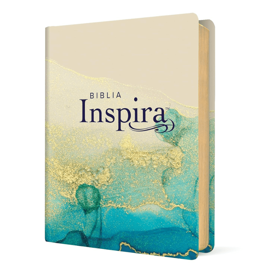 Biblia Inspira Oro Con Filament, NTV, Letra De 8 Pts